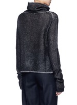 Back View -Click To Enlarge 'Vasya' mohair blend turtleneck sweater