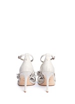 Back View -Click To Enlarge 'Aisha' fringe suede sandals