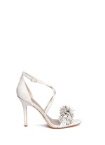 Main View -Click To Enlarge 'Aisha' fringe suede sandals
