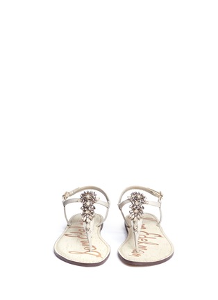 Click To Zoom Sam Edelman - 'Gene' embellished leather sandals