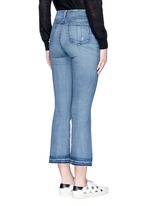 Back View -Click To Enlarge '10 Inch Crop' straight leg cropped jeans