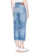 Back View -Click To Enlarge 'Marilyn Crop' boyfriend jeans
