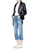 Figure View -Click To Enlarge 'Marilyn Crop' boyfriend jeans