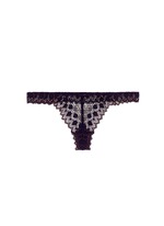 Main View -Click To Enlarge 'Miel' stretch lace thong