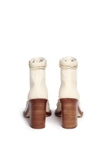 Back View -Click To Enlarge 'Anthem' leather lace-up sandal boots