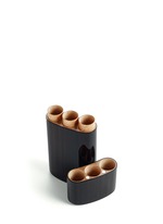 Detail View -Click To Enlarge Wooden Robusto cigar case