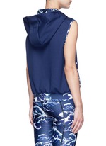 Back View -Click To Enlarge 'The Cascade' tidal wave print active vest