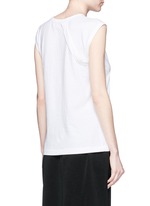 Back View -Click To Enlarge Vintage cotton jersey strap T-shirt