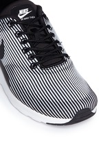 Detail View -Click To Enlarge 'Air Max Thea' stripe jacquard sneakers