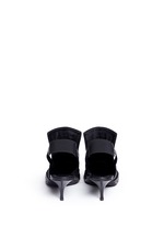 Back View -Click To Enlarge Lace-up slingback brogue pumps