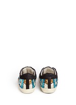 Back View -Click To Enlarge 'Superstar' suede trim paillette sneakers