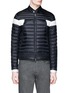 首图 - 点击放大 首图 - 点击放大 - MONCLER - FORET拼色羽绒机车夹克