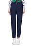 Main View - Click To Enlarge Main View - Click To Enlarge - KENZO - Belted fluid twill pants