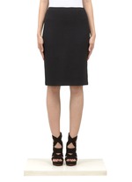 St. John&nbsp;Piqué-knit pencil skirt