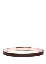 Back View -Click To Enlarge Reversible leather belt