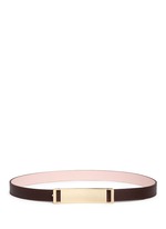 Main View -Click To Enlarge Reversible leather belt