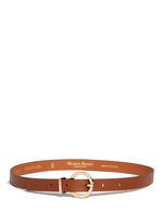 Main View -Click To Enlarge Round buckle leather belt