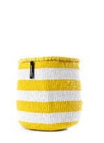 Main View -Click To Enlarge Kiondo medium stripe basket