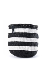 Main View -Click To Enlarge Kiondo medium stripe basket
