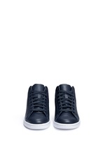 Front View -Click To Enlarge x HYKE 'AOH-001 HI' leather sneakers