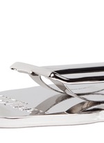 Detail View -Click To Enlarge Engraved skull enamel money clip