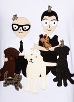 Detail View -Click To Enlarge DG FAMILY patch T-shirt