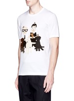 Front View -Click To Enlarge DG FAMILY patch T-shirt