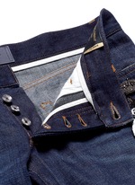 Click To Enlarge 'Gold 10' slim fit cat embellished jeans