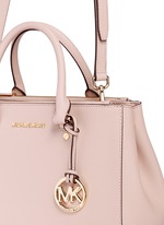 Detail View -Click To Enlarge 'Sutton' medium saffiano leather satchel