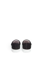 Back View -Click To Enlarge 'L.A' felt skate slip-ons