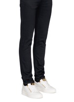 Figure View -Click To Enlarge 'May London' leather low top sneakers
