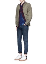 Figure View -Click To Enlarge 'Lot 22 The Skim' vintage stone wash jeans