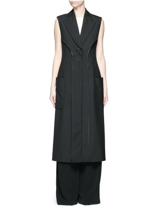 Main View - Click To Enlarge Main View - Click To Enlarge - Balenciaga - Inside-out seam vest