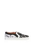 Main View - Click To Enlarge Main View - Click To Enlarge - Givenchy - HDG contrast lace leather skate slip-ons