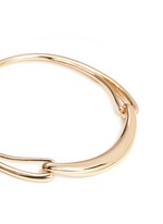 Detail View -Click To Enlarge Three part cut out collar necklace