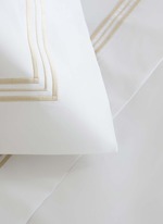 Detail View -Click To Enlarge Triplo Bourdon standard sham