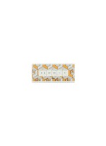 Detail View -Click To Enlarge Monogram print wireless travel speaker