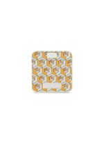Main View -Click To Enlarge Monogram print wireless travel speaker