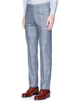Detail View -Click To Enlarge 'Gregory' wool houndstooth suit