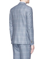 Back View -Click To Enlarge 'Gregory' wool houndstooth suit
