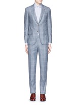 Main View -Click To Enlarge 'Gregory' wool houndstooth suit