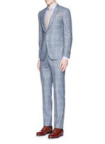 Figure View -Click To Enlarge 'Gregory' wool houndstooth suit