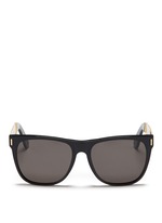 Main View -Click To Enlarge 'Classic' flat top acetate sunglasses