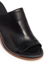 Detail View -Click To Enlarge 'Tilda' leather mule sandals