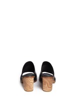 Back View -Click To Enlarge 'Tilda' leather mule sandals