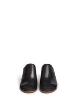Front View -Click To Enlarge 'Tilda' leather mule sandals