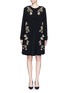 首图 - 点击放大 首图 - 点击放大 - DOLCE & GABBANA - 花卉仿水晶羊毛大衣