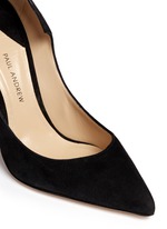 Detail View -Click To Enlarge 'Manhattan' suede pumps