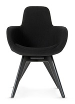 Main View -Click To Enlarge Scoop high back chair