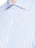 Detail View -Click To Enlarge 'Milano' stripe cotton shirt